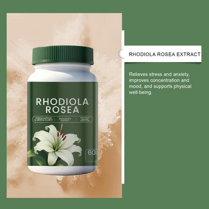 Rhodiola Rosea Extract-Supports Men and Women Mood 3pcs