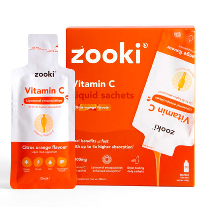 Zooki Liposomal Vitamin C 1000mg Liquid