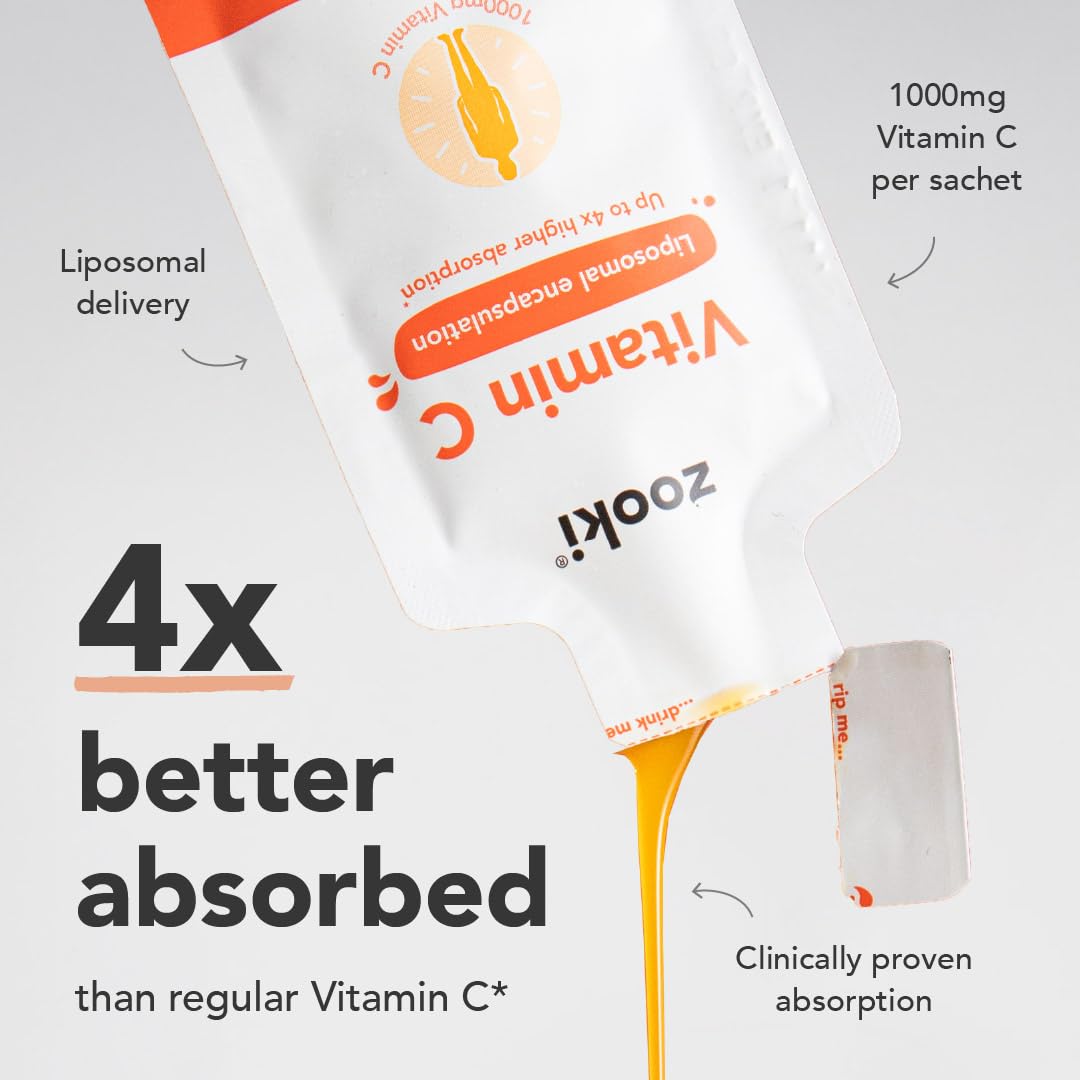 Zooki Liposomal Vitamin C 1000mg Liquid