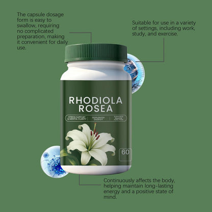 Rhodiola Rosea Extract-Supports Men and Women Mood 3pcs