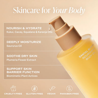 Saltair Santal Bloom Nourishing Moisturizer Body Oil