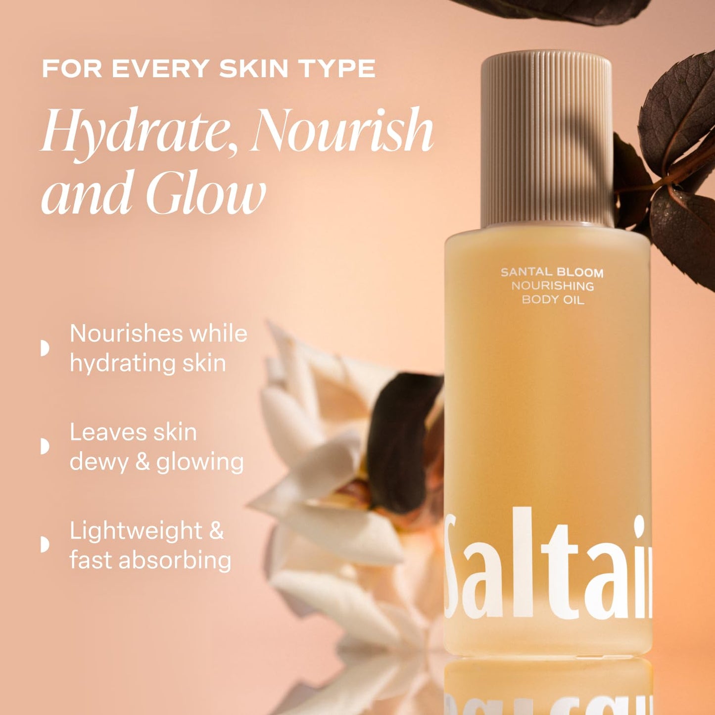 Saltair Santal Bloom Nourishing Moisturizer Body Oil