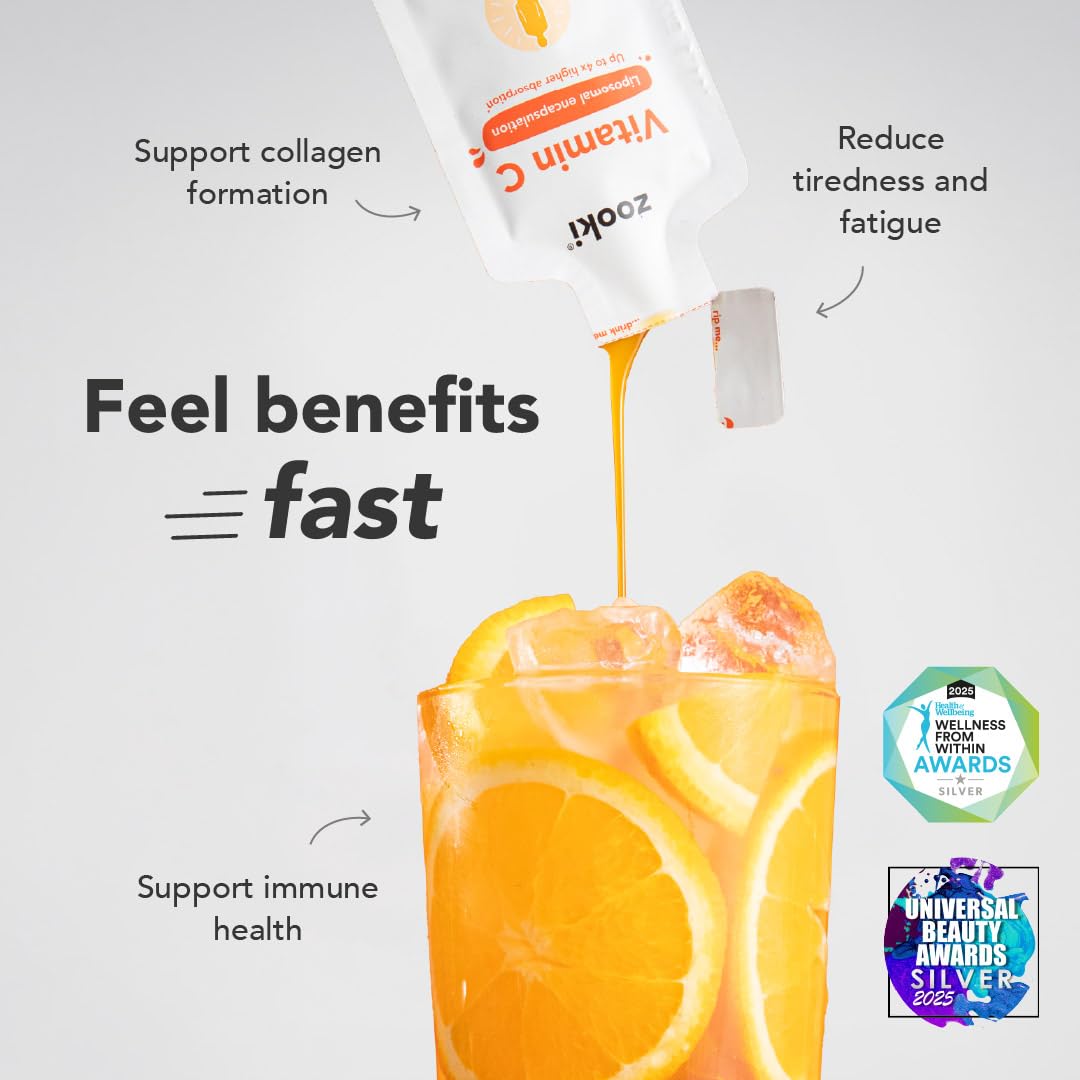 Zooki Liposomal Vitamin C 1000mg Liquid