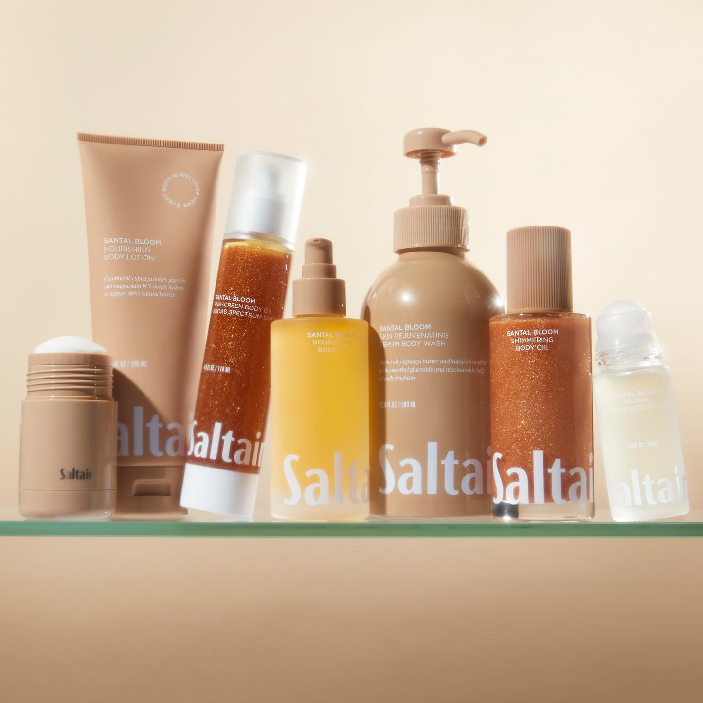 Saltair - Shower Gel (Santal Bloom) - Pack of 2