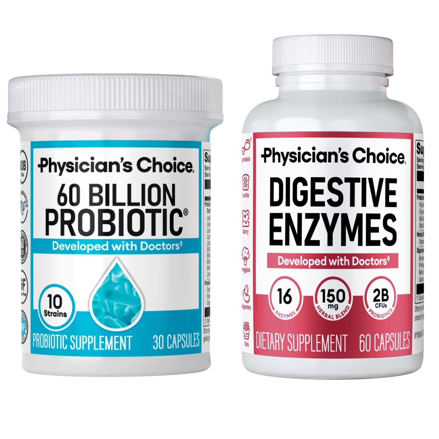 Physician's CHOICE Advanced Gut Health Bundle 30ct