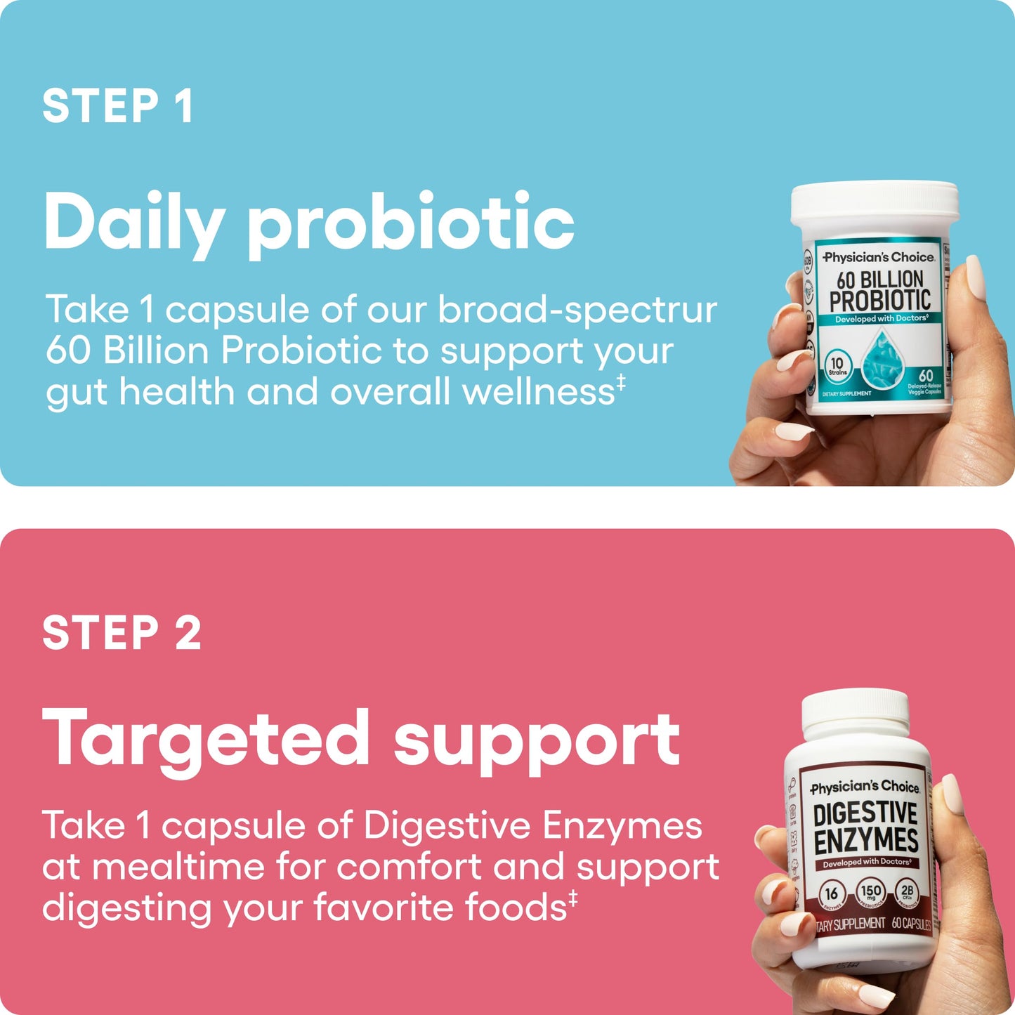 Physician's CHOICE Advanced Gut Health Bundle 30ct