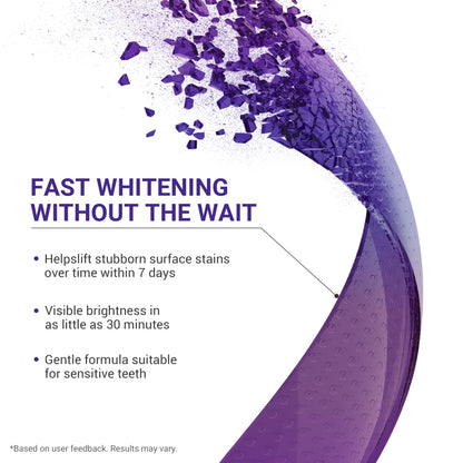 CEELIKE Purple Teeth Whitening 14 Strips (7 Treatments)