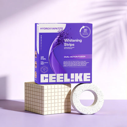 CEELIKE Purple Teeth Whitening 14 Strips (7 Treatments)