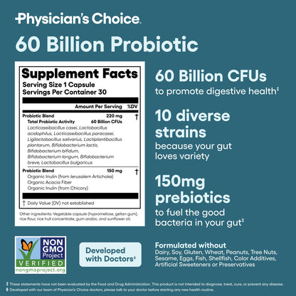 Physician's CHOICE Advanced Gut Health Bundle 30ct